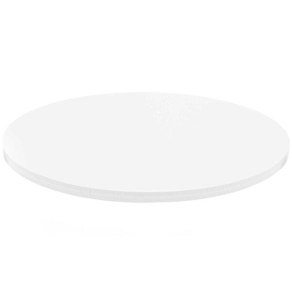 Support rond en mousse blanc 50 cm