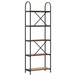 vidaXL Étagère Bois ancien 60 x 30 x 183 cm Bois d'ingénierie