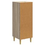 vidaXL Armoire à tiroirs Chêne Sonoma 33 x 34 5 x 90 cm