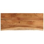 vidaXL Dessus de table 100x40x3 8 cm rectangulaire bois massif acacia