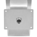 vidaXL Fontaine d'étang Acier inoxydable 50 x 30 x 53 cm Argenté