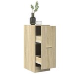 vidaXL Armoire d'apothicaire chêne sonoma 30x41x77 5cm bois ingénierie