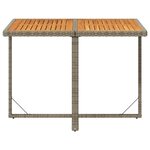 vidaXL Table de Jardin