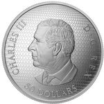 Pièce de monnaie en Argent 50 Dollars g 155.5 (5 oz) Millésime 2025 GOLDFINCH AND THE BLOOM