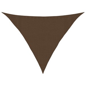 vidaXL Voile d'ombrage 160 g/m² Marron 3 5x3 5x4 9 m PEHD