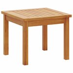 vidaXL Ensemble de jardin 6 pièces avec coussins en bois d'acacia