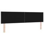 Tête de lit LED vidaXL Design Blocs en Diamant Gris Foncé 180 cm Tissu