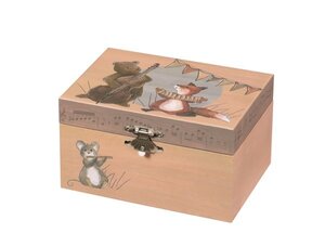 Coffret a bijoux musical - musiciens