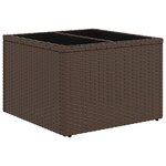 vidaXL Ensemble de Canapé de Jardin 9 Pièces avec Coussins Gris Poly Rattan