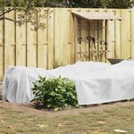 vidaXL Fleece de protection des plantes contre le gel Blanc 50 x 3 2 m