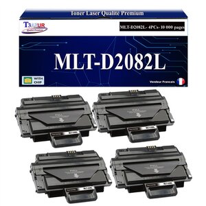T3AZUR -4x Toners compatibles avec Samsung MLT-D2082L MLTD2082L pour Samsung SCX-5635F SCX-5635FN SCX-5835F SCX-5835FN