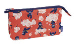 Trousse 5 compartiments série spéciale Ninjutsu Rouge