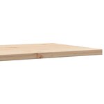 vidaXL Dessus de table 100x50x2 5 cm rectangulaire bois de pin massif