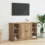 vidaXL Buffet Chêne artisanal 100 x 35 5 x 60 cm Bois d'ingénierie