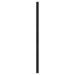 vidaXL Tête de lit métal noir 140 cm