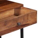 vidaXL Meuble TV 160x30x45 cm Bois de Sesham massif
