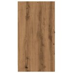 vidaXL Armoire d'apothicaire chêne artisanal bois d'ingénierie