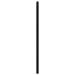 vidaXL Tête de lit métal noir 100 cm