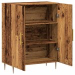 vidaXL Buffet vieux bois 69 5x34x90 cm bois d'ingénierie