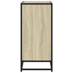 vidaXL Buffet chêne sonoma 68x35x76 cm bois d'ingénierie