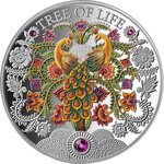 Monnaie SUMMER TREE OF LIFE 1 Oz Argent 5 Cedis Ghana 2026