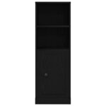vidaXL Meuble Chêne Noir 36x35.5x103.5 cm Bois d'ingénierie