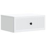 vidaXL Cabinet de chevet 2 pièces Blanc 49 x 34 5 x 20 cm