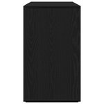 vidaXL Buffet chêne noir Chêne noir Bois 120 x 41 x 75 cm