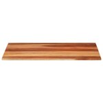 vidaXL Dessus de table Bois solide 15-16 mm 60x80 cm