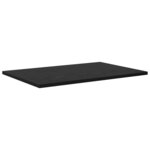vidaXL Étagère à livres 4 Pièces Noir 60 x 40 x 1.5 cm Bois d'ingénierie