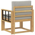 vidaXL 2 Pièce Ensemble de canapés d'extérieur Polyester