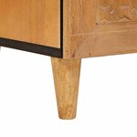 vidaXL Buffet Marron clair 33 5 x 90 x 75 cm