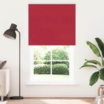 vidaXL Store enrouleur occultant rouge largeur du tissu 116 6 cm