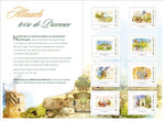 Collector de 8 timbres - Allauch terre de Provence - Lettre Verte