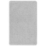 vidaXL Tapis de bain antidérapant Gris 50 x 80 cm PP