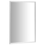 vidaXL Miroir Argenté 60x40 cm