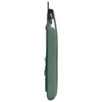 vidaXL Tête de lit suspendue Avec lumière LED Vert Mer Velours
