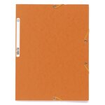 Chemise 3 rabats à élastiques Carte 400g - A4 - Coloris Aléatoire EXACOMPTA