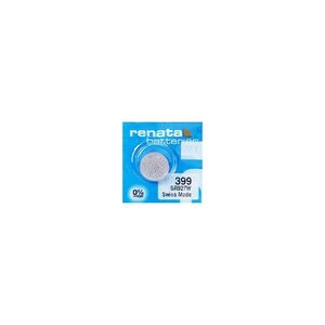 Blister de 1 Pile bouton oxyde argent X399 SR927W RENATA