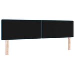 vidaXL Tête de Lit en Velours Argyle Manuel Bleu foncé 180 cm Velours