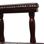 vidaXL Chaise de bureau pivotante Marron