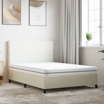 vidaXL Matelas en mousse moyennement doux 140x190 cm