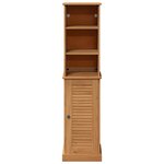 vidaXL Ensemble de mobilier de salle de bain avec étagère 2 Pièces