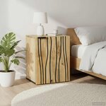 vidaXL Meuble de Lavabo de Salle de Bain Marron 38 x 33 5 x 48 cm