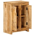 vidaXL Buffet 55x33x75 cm bois massif de manguier