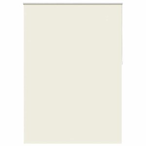 vidaXL Store enrouleur occultant 144 4 x 230 cm  largeur du tissu 140 cm  blanc cassé