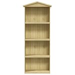 vidaXL Abri à outils de jardin 87x33x222 cm Bois de pin imprégné