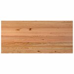 vidaXL Table à manger marron clair bois de chêne massif rectangulaire