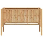 vidaXL Jardinière surélevée Marron 110 x 35 x 70 cm Bambou
