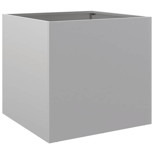 vidaXL Jardinière argenté 42x40x39 cm acier galvanisé